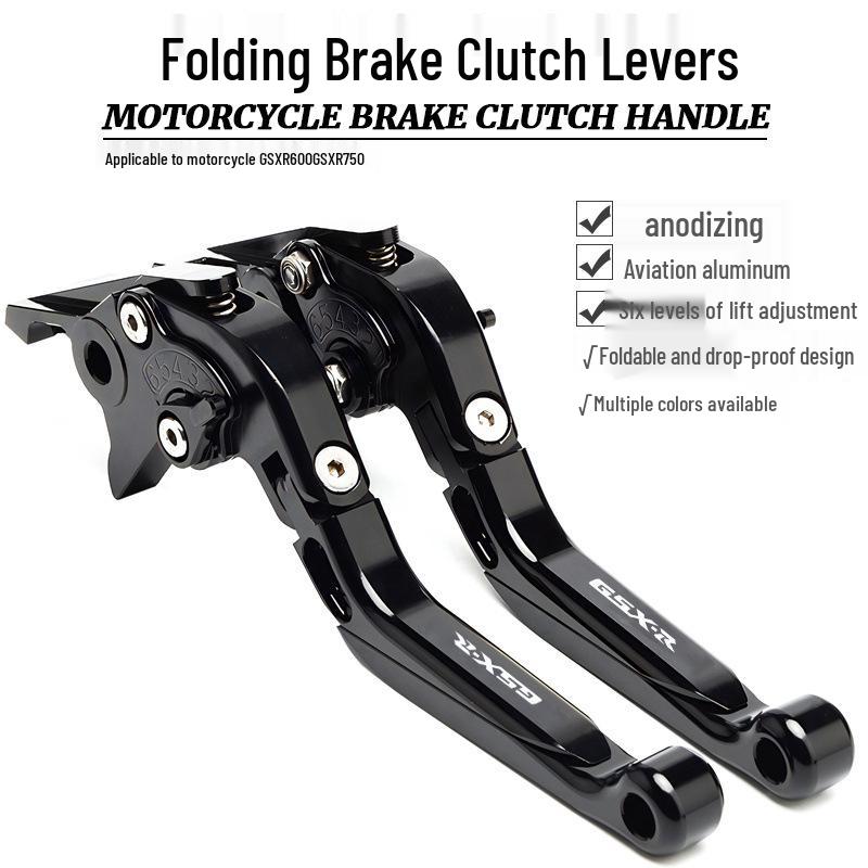 Compatible Motorcycle GSXR600/750/GSX-R1000 Folding Brake & Clutch Hand Lever