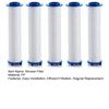 5/10/20Pcs Shower Filter Efficient Filtration Easy Installation Bath Filter for Cleaner Water Quality Regular Replacement