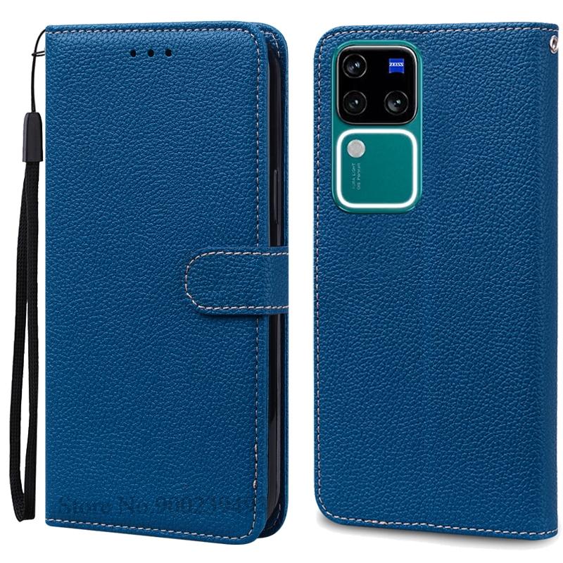 Для Vivo V30 чехол кожаный кошелек раскладной телефон чехол для V30 Pro чехол для Vivo V30 Pro 5G чехол Coque Fundas VivoV30 V 30 телефон чехол