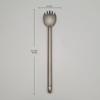 Portable Titanium Spoon Fork Picnic Utensils Spoon Fork  Outdoor Travel Tableware Supplies