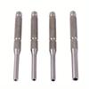 4pcs Punch Roller Tools Pin Tool Starter Punch Leather Drilling Kits Tools Pin Punching Set Punch 4-piece Pin Punching Round Punch Set