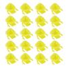 20 Pcs Car Side Molding Clips X-Trail T31 FCP-1067-NI-L64 Plastic Side Body Molding Strip Trim Clip Fastener Yellow
