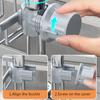 Стойка для крана из нержавеющей стали, кухонная полка для хранения, тряпка, губка, держатель для мыла, съемная полка для сушки сливных отверстий, органайзер для кухонных принадлежностей