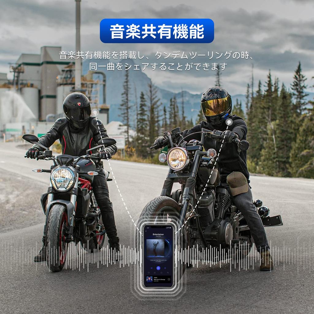 Мотоциклетный шлем с одновременным Bluetooth, FM-радио, музыкой, Siri, пылезащитой IP67 и 21 часом непрерывного разговора для смартфона, включает два японских набора инструкций