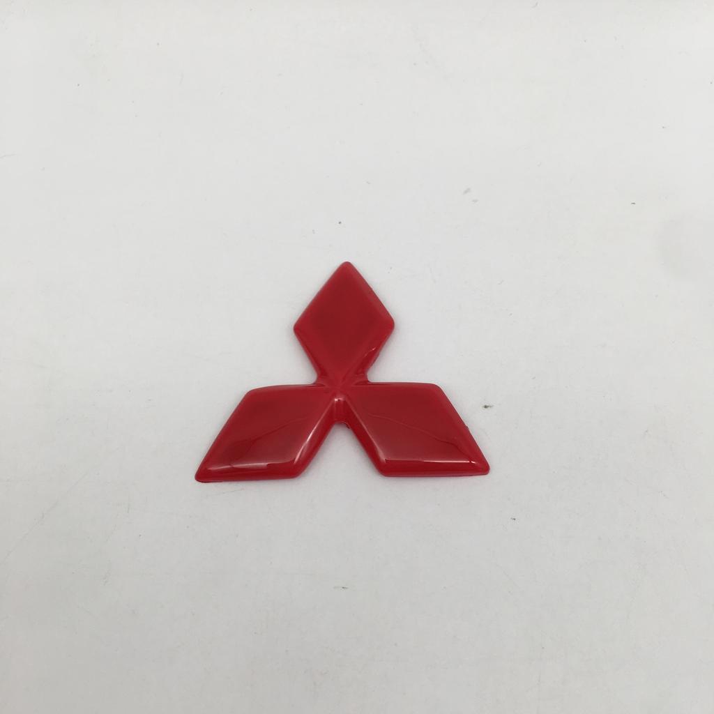 1pcs ABS Not Affect 47mm for Mitsubishi car Emblem Steering Wheel Center Badge Steer sticker Decal Styling Auto accessories