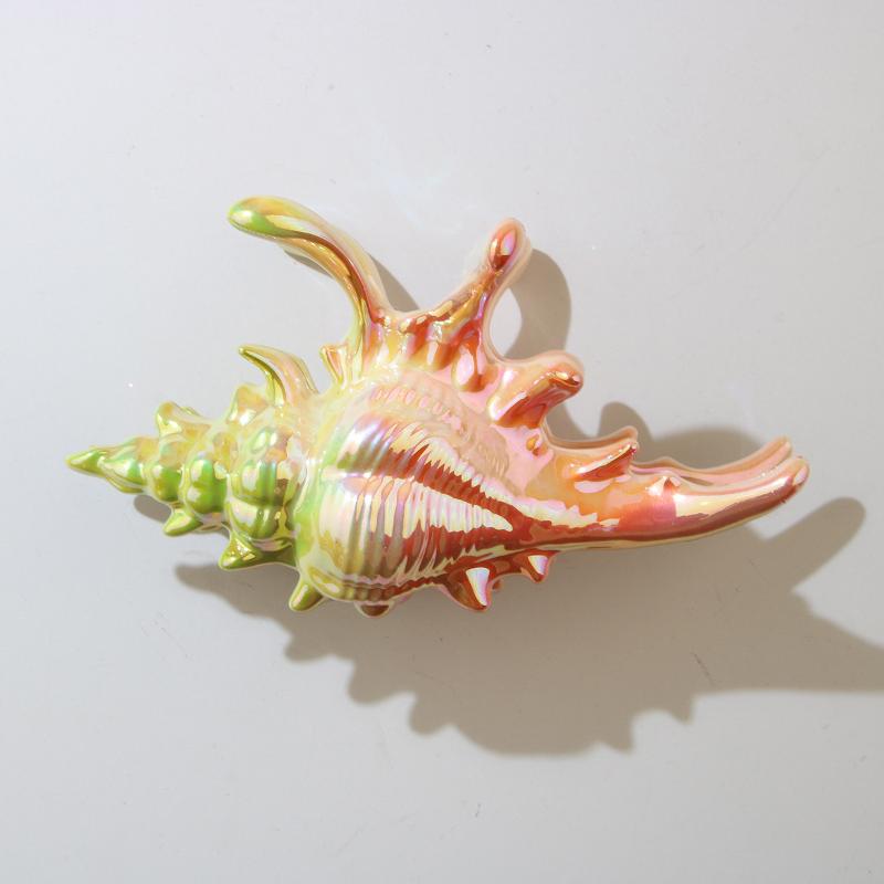 1 шт. Зажим-акула, заколка для волос в виде раскрашенной раковины, красочный аксессуар, обязательный для летних пляжных причесок