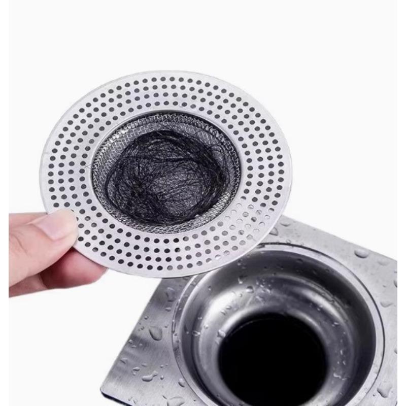 Stainless Steel Floor Drain Filter, Sewer Filter, Bathroom Floor Drain, Toilet Anti-clogging and Anti-flying Insect Device