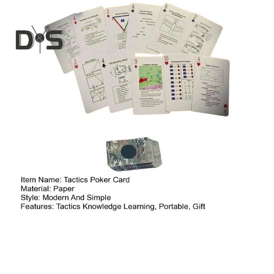 1 набор тактик знания обучения покерные карты тактика развитие навыков игровая карта основные тактики стратегии покерная колода ветеранов стратегия