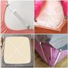 Adjustable Bed Sheet Tensioner, 8 Pieces Elastic Sheet Tensioner, White Sheet