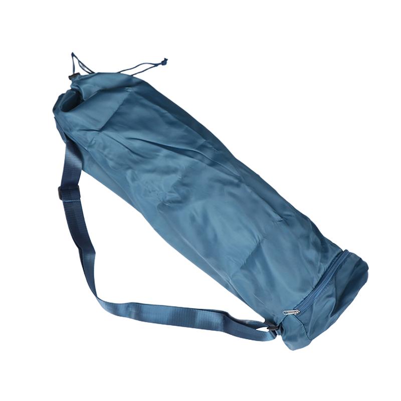 Large Capacity Exercise Yoga Mat Bag Multifunction Storage Bag Waterproof Fitness Bag Full-Zip Canvas Adjustable Shoulder Strap
