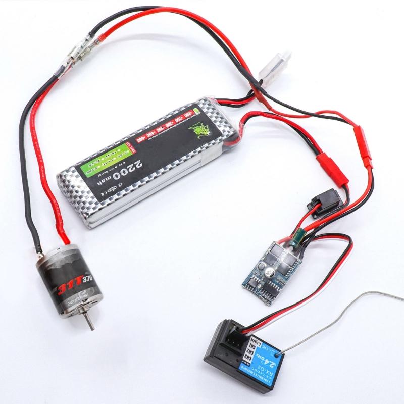 Remote Control Motor 31T 370 Brushed Motor for Remote Control Vehicles and Boats Brushed Motor Transmission
