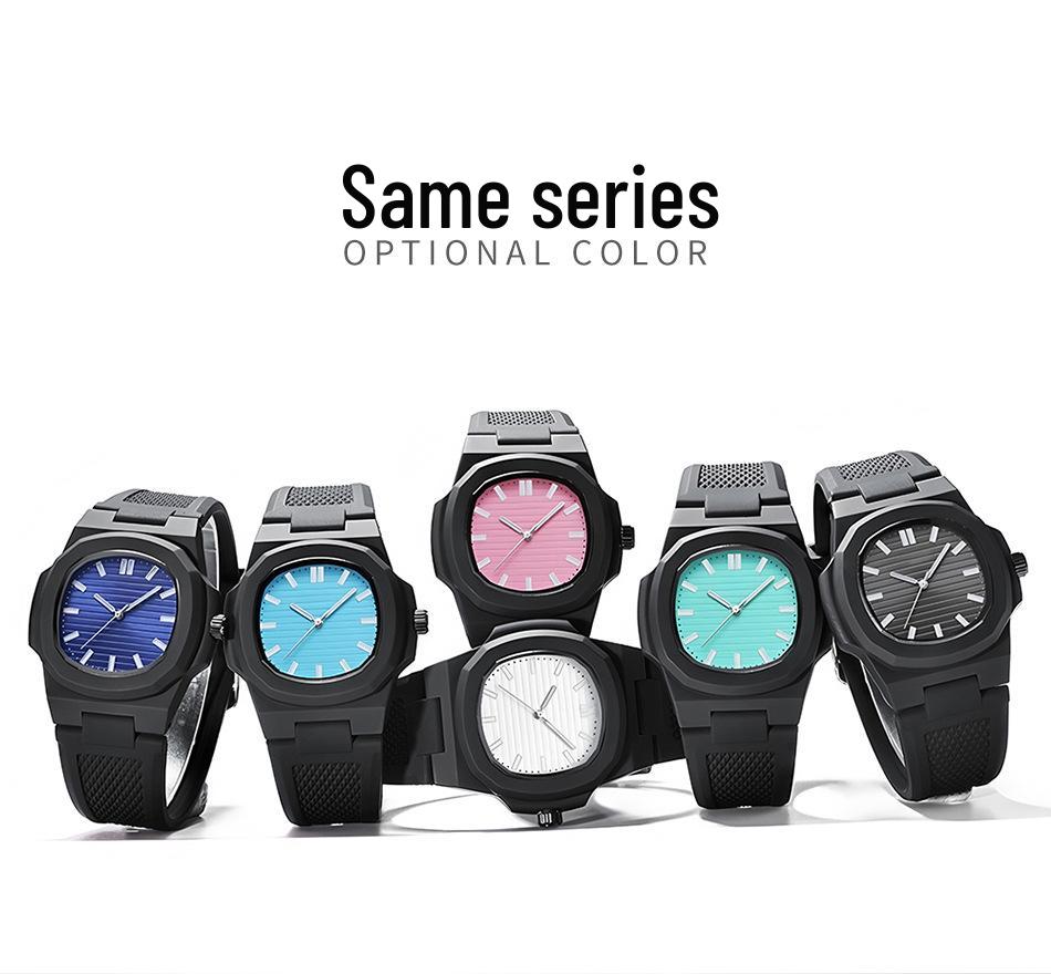 Fashionable Parrot Waterproof Luminous Silicone Watches - Versatile Sports Design for Students (Couples)