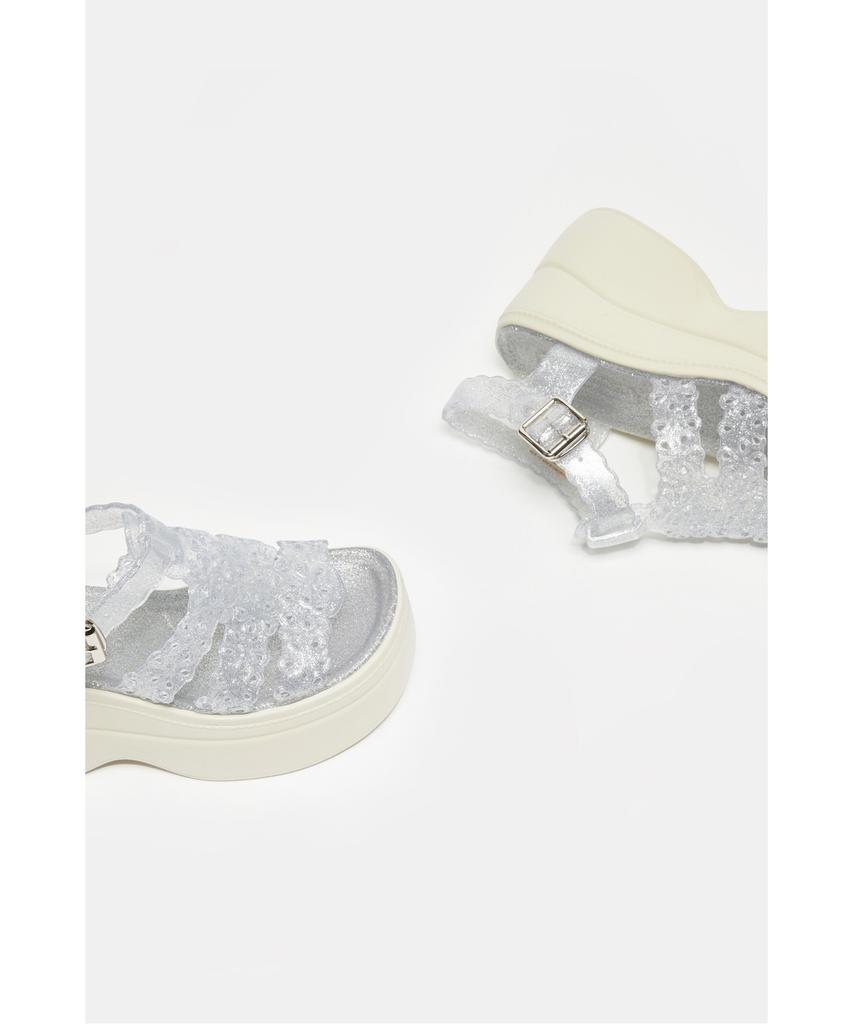 Suecomma Bonnie Flopy Jelly Sandal(Silver)_Dg2Am26014Svx
