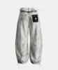 BADBLOOD Viper Gemstone Curved Pants - Dusty White