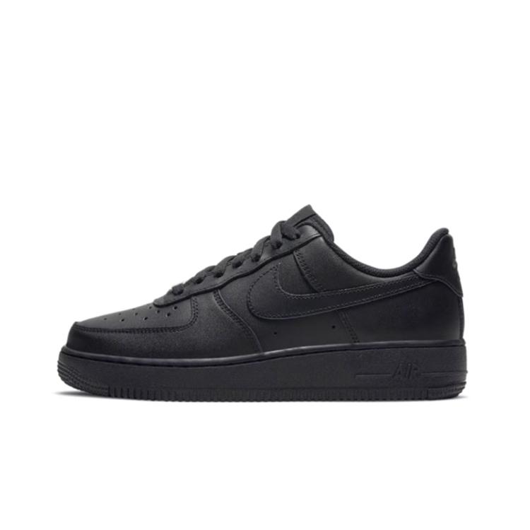 Nike Air Force 1 Little Universe Cushioning Coverage Slip Resistant Low top Skateboard Shoes Unisex Black Pink CW2288-001(Team1877-)