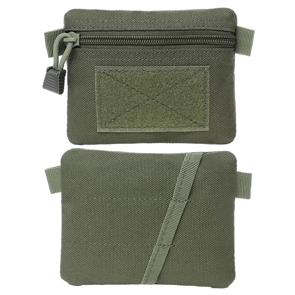 Hot Sale Coin Purses Wear-resistant Outdoor Camping EDC Molle Wallet Waterproof Portable Travel Zipper Waist Pouch