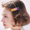 Hair Accessories Girls Women Duckbill Jelly Bear Hairpin Candy Color Barrette Colorful Hair Clip