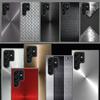 Текстура шлифованного металла Стальная печать Чехол-бампер Capa для Samsung S26 Ultra S25 Edge Galaxy S23 S21 S20 S24 FE S22 S10 Plus Cover Cl