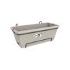 ELHO Planter BARCELONA XL ALLIN1 - L 33.5 X L 54.5 X H 23 Cm - Taupe