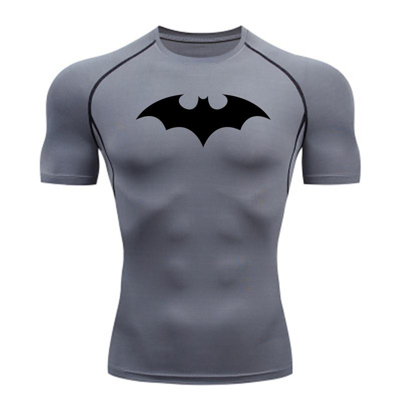 Мужская повседневная футболка, летняя футболка с длинными рукавами для тренировок, бодибилдинга, топ для фитнеса, спортивный топ для спортзала, быстросохнущая, плотная, тактическая, MMA