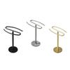 Hand Towel Holder Bathroom Organizer T Shape Towel Rack Countertop Towel Stand for Kitchen Bathroom Countertop Hotel