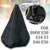 Car Gear Stick Shift Shifter Knob Cover Boot Gaiter Leather for BMW E30 E46 E34 E36 Z3 Auto Interior Replacement Accessories