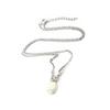 Les Trésors De Lily [I2592] - Silver Necklace 'Goddess Opal' Silver-white (rhodium-plated) - 8x6 Mm