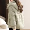 Women's Winter Cotton-padded Jacket Short Fashion Korean Version of Loose Hooded Thickening To Keep Warm Down Cotton-padded Jacket