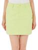 Jack Bunny Stretch Twill Size 2 Women's Skirt, Golf, 263-4234012, Lime, (L)