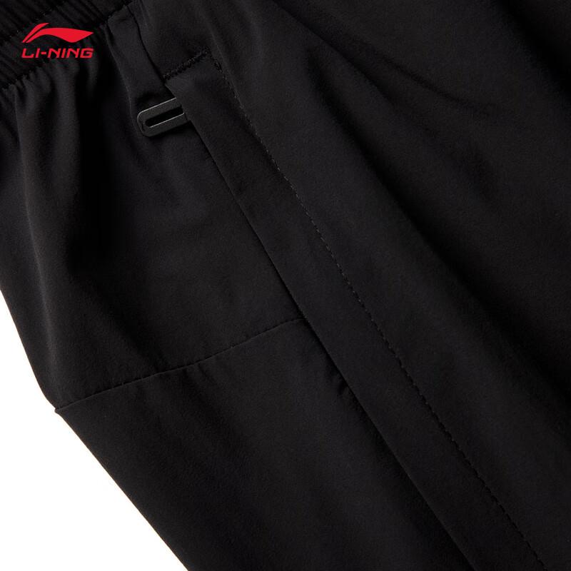 Li-Ning Мужские светоотражающие быстросохнущие беговые брюки AYKV127 2025