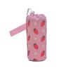 Strawberry Printed Insulated Tumbler Holder Portable Cup Holder Pouch  for Daily Travel Cycling