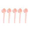 5 Pcs Measuring Spoon Flat Bottom Long Handle Plastic Precise Powder Liquid Measuring Spoon