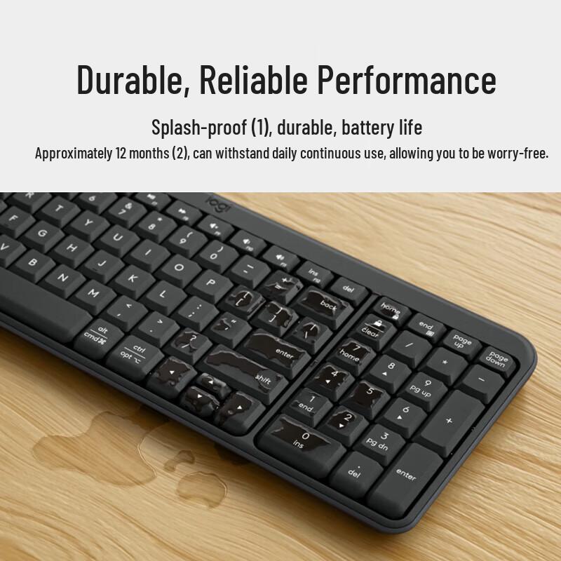 Logitech MK251 Беспроводной Bluetooth-комплект: Клавиатура и Мышь