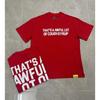 Oversized Short Sleeve T-Shirt Teens Casual Cotton Tee With Letter Print