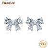 Танциз стерлингового серебра 925 пробы циркон серьги серьги-капли для женщин подарки на свадьбу