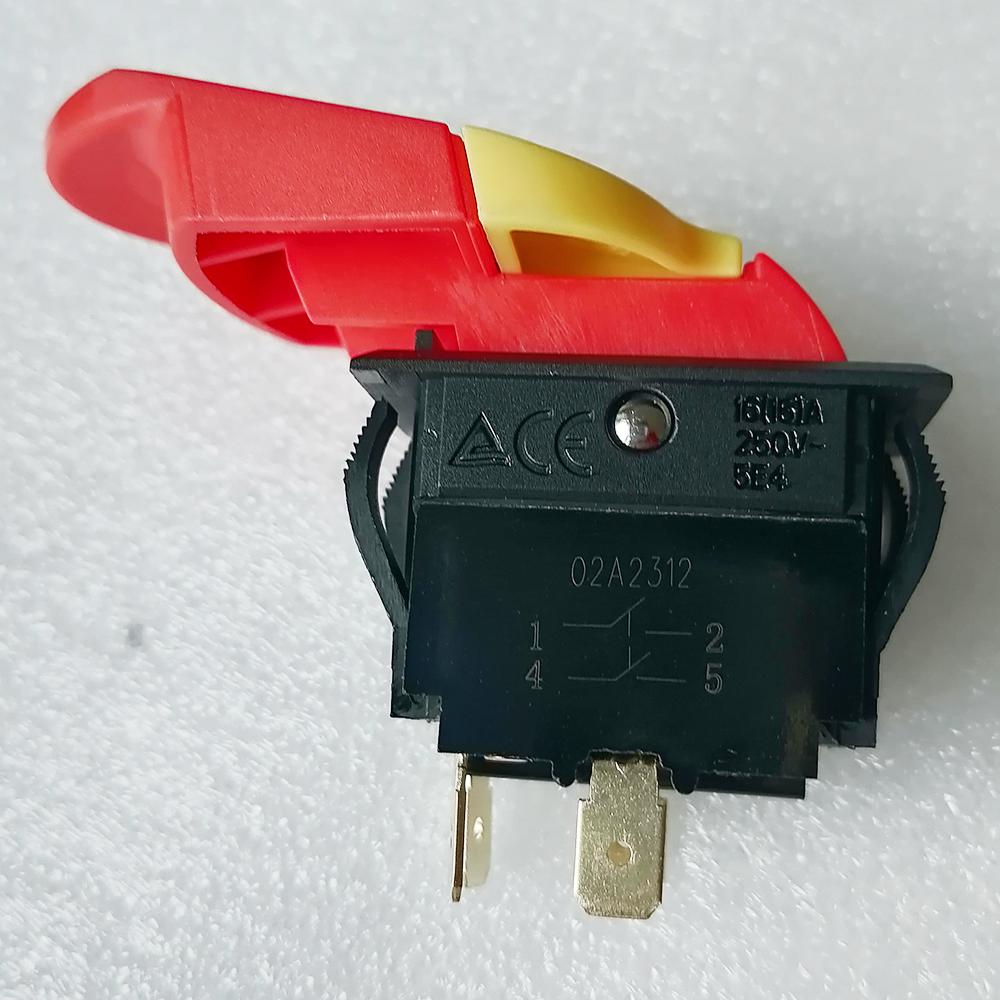 Кнопочные переключатели KEDU HY18 для токарного станка биполярные однопозиционные 4 контакта 125/250 В 2НО