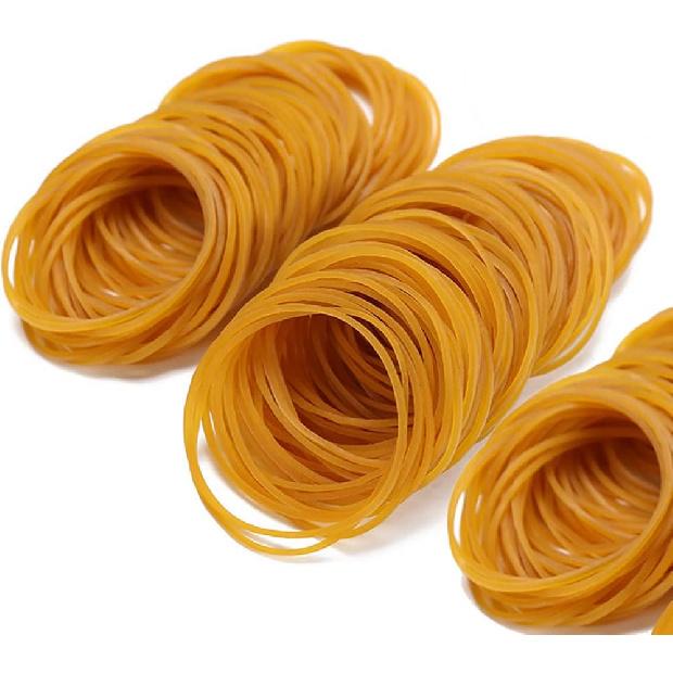 AMUU Rubber Bands Small 650 pcs size16 Rubber Bands 38mm #16 Rubber Band for Office Supplies School Home Elastic Band