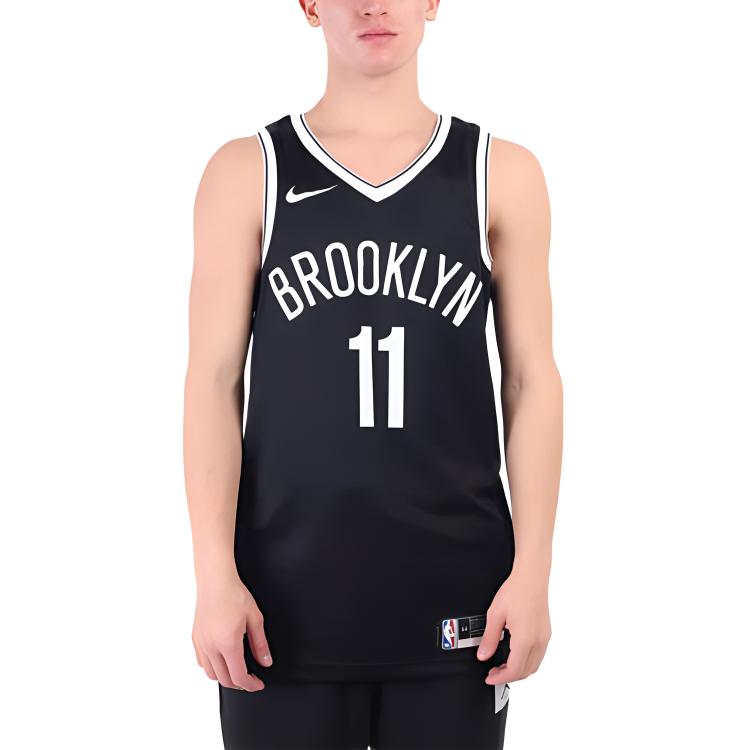 Nike Повседневный спортивный костюм Brooklyn Nets Kyrie 11 Jersey Training Breathable Vest Детский костюм Черный 3Z2B7BZ2P-NYNKI