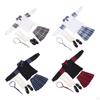 1/6 Girl Uniform Skirt Set Full Suit Body Dolls Cosplay Shirt Shoes Outfit Costume for 12"