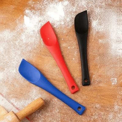 Многоцелевая кухонная силиконовая лопатка, гибкая, легко моется, скребок для теста, прочный, термостойкий, инструменты для выпечки тортов