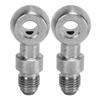 1pair Eye Banjo Adapter Fittings Stainless Steel Straight Brake Banjo Adapter Fitting