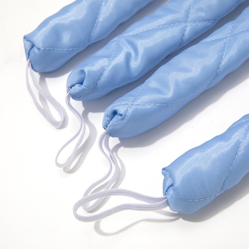 Ленивые щипцы для завивки волос, безнагревательная щипцы для завивки волос, формирующая спящую волну, лента для завивки без нагрева