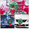 Hood Ornaments for Trucks Front Door Wreath Christmas Decorations Car