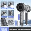 4 Mode Pressurized Shower Head High Pressure Water Massage Showerhead With Filter Handheld Shower Mixer Bathroom Accessories