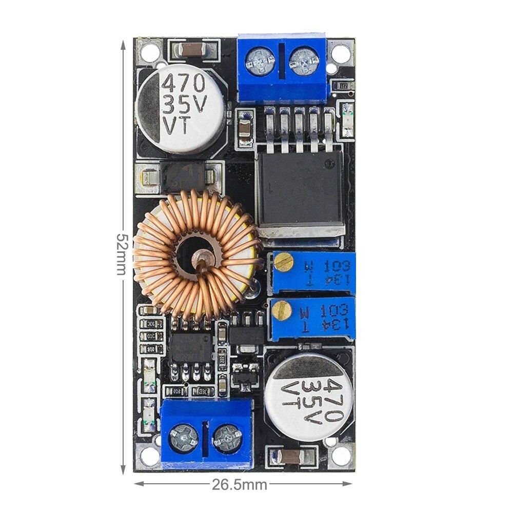 XL4015 5A DC в DC CC CV литиевая батарея, понижающая зарядная плата, светодиодный преобразователь мощности, литиевое зарядное устройство, понижающий модуль