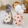 Pet Cat Teddy Small Dog Dog Clothes Spring and Summer Thin Autumn and Winter Clothes Two Feet