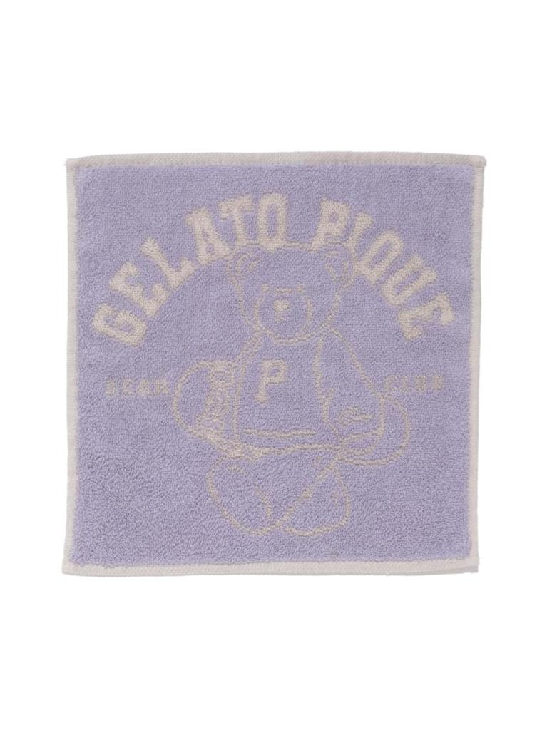 Gelato Pique Sporty Bear Hand Towel PWGG254654 PPL F Women's