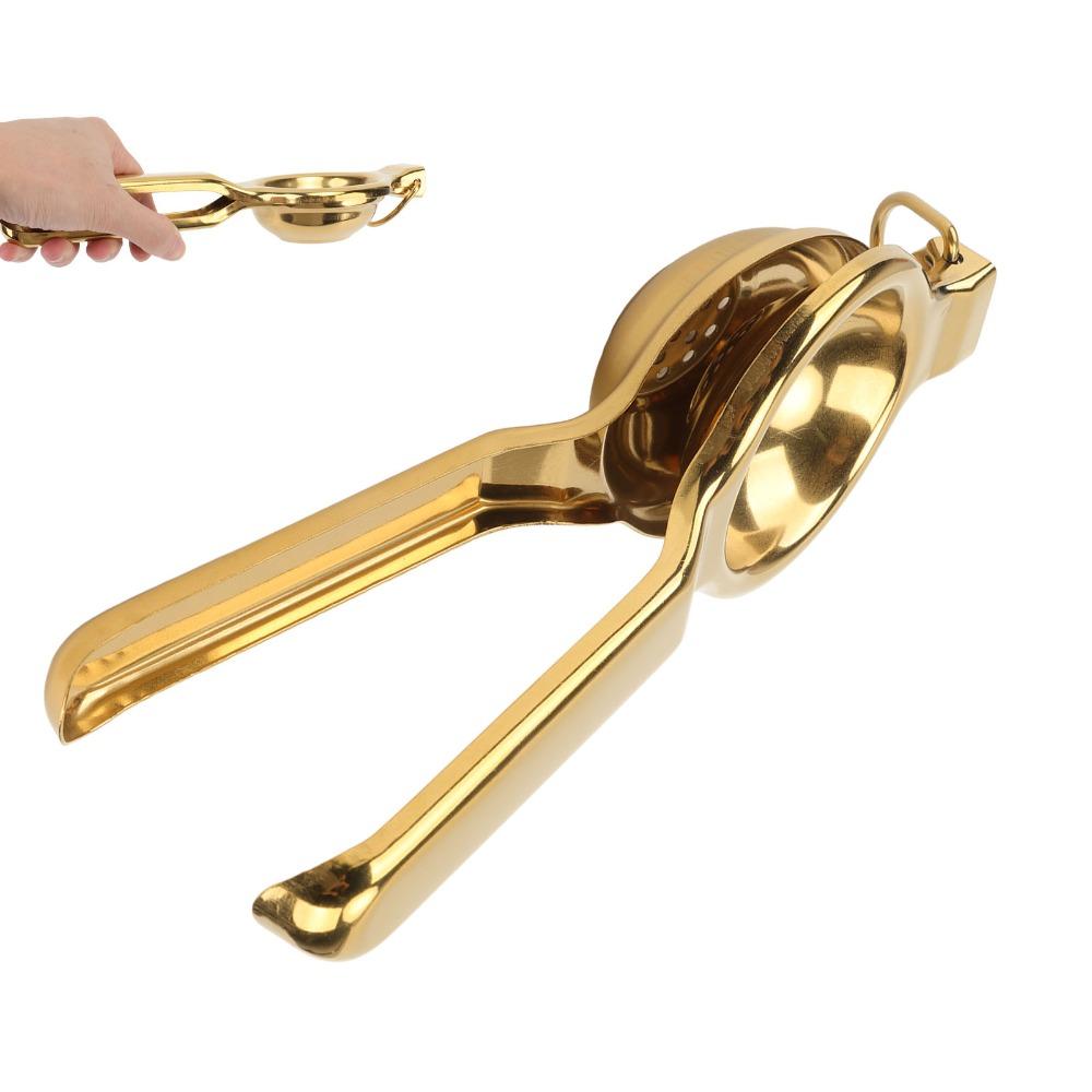 Stainless Steel Citrus Juicer Gold Fruit Juicer Kitchen Tool Lemon Squeezer  Pomegranate