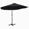 VidaXL Outdoor Parasol and Aluminum Pole, Patio Sunshade, Sun Shelter, Outdoor Terrace Parasol, 460 47302