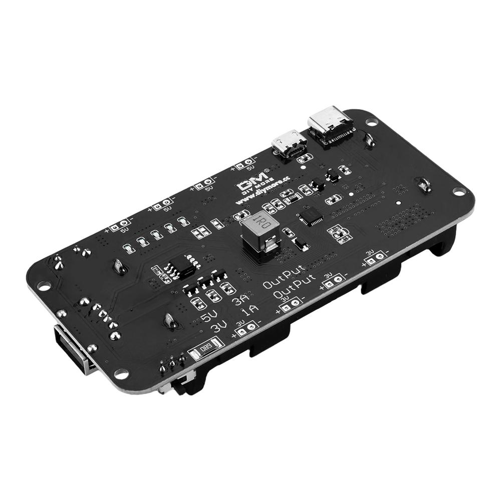 Плата расширения Power Bank с питанием от двух батарей 18611 V8 1В 1А/1.1В 1А Модуль повышающего преобразователя Micro USB для Arduino ESP11 ESP8166